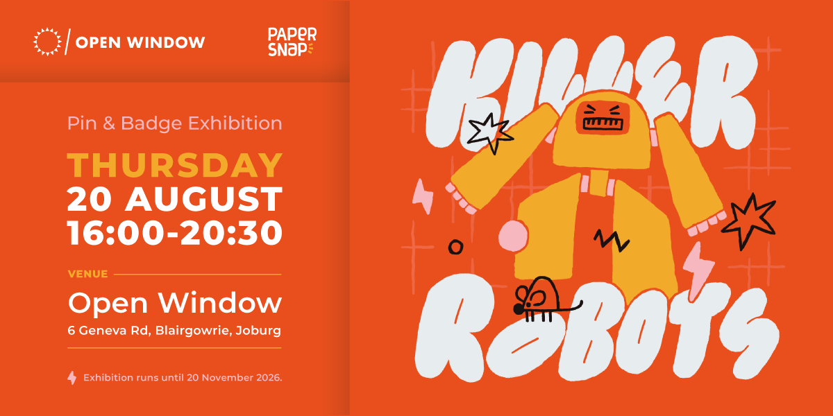 Killer Robots: Pin and Badge Exhibition